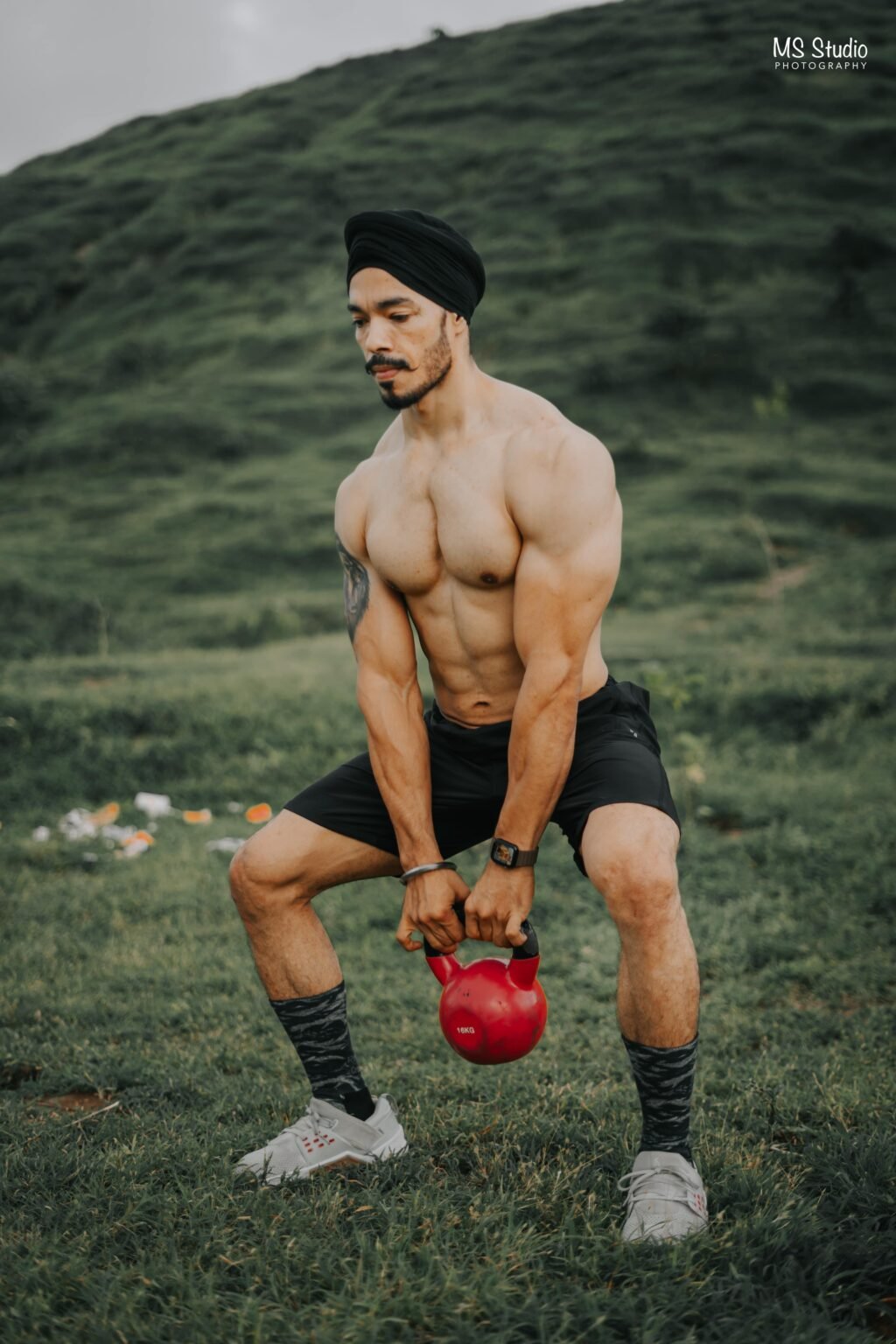 Full Body Shred with Free Weights at Home